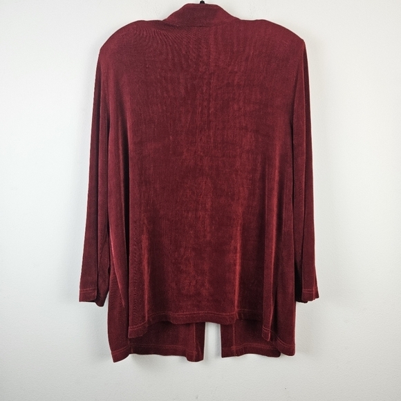 VIKKI VI Plus Classic Pant Set Size 1X Red Holiday Classic Christmas - Picture 6 of 15